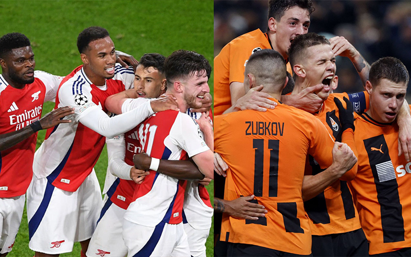 Nhận định soi kèo Arsenal vs Shakhtar Donetsk 02h00 ngày 23/10/2024