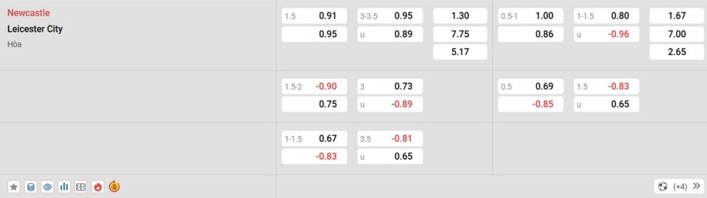 Bí mật đằng sau sự thay đổi phong độ của Newcastle và Leicester City trong vòng 14‑15 Premier League